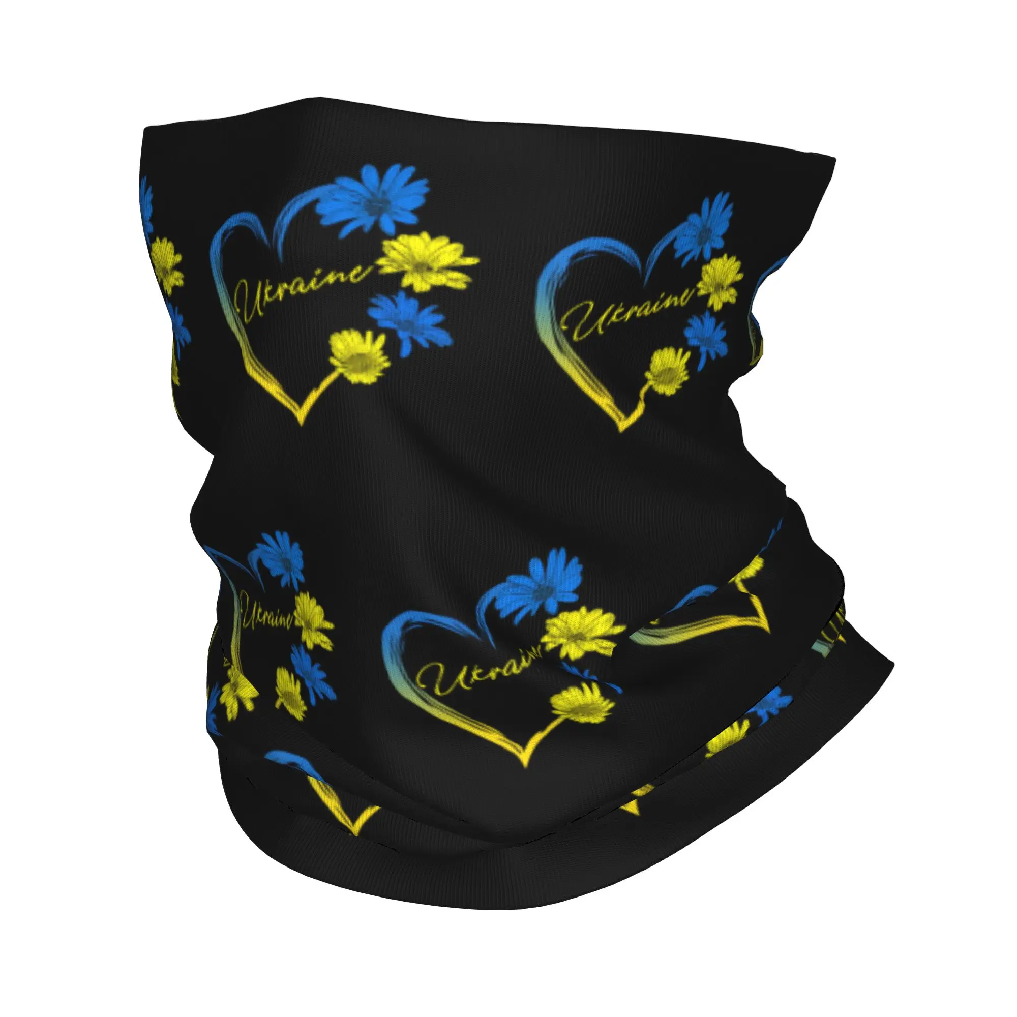 Ukraine Flag Sunflower Ukrainian Bandana Neck Gaiter Printed  Balaclavas Mask Scarf Headband Fishing for Men Women Adult Winter