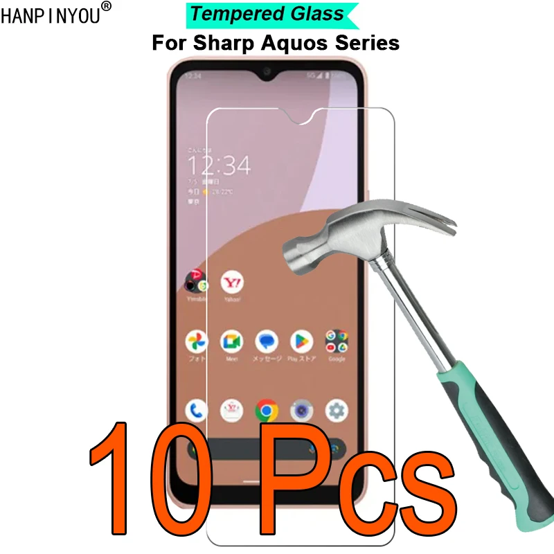 

10 шт./партия, закаленное стекло для защиты экрана