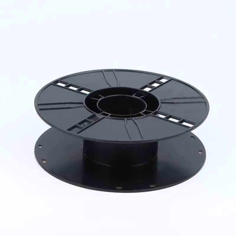 Plastic Wire Spool Extension Cord Storage Reel Small Cable Spool Cord Winder For Camping Caravan Motorhome Black Wire Management