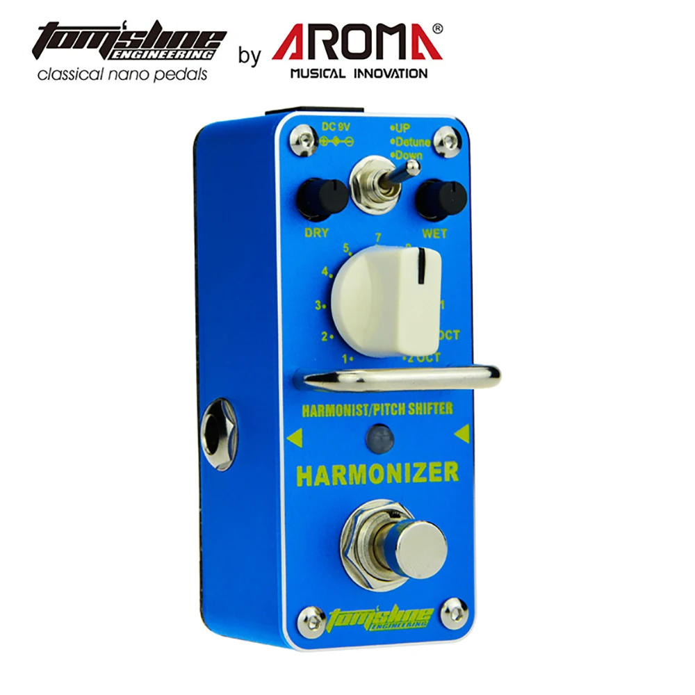 

AROMA AHAR-3 Harmonizer Guitar Effect Pedal Pitch Shifter Mini Single Effect with True Bypass Electric Guitar Parts Accessories