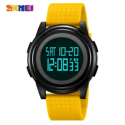 SKMEI Youth Cool Digital Sports Watches For Men Women Student 5Bar Waterproof Stopwatch Army Wristwatches Clock Horloges Mannen