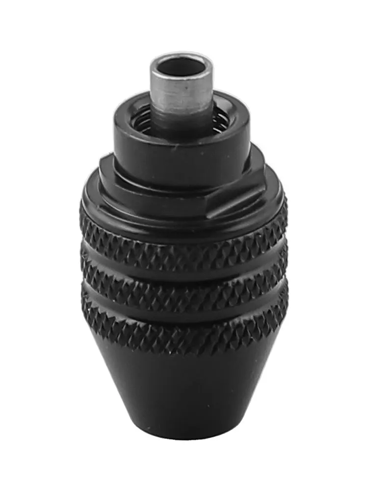 For Rotary Tools Rotary Tool Chuck DIY Projects Home Improvement 0.3-3.2mm Heavily-knurled Grip No Wrench Needed