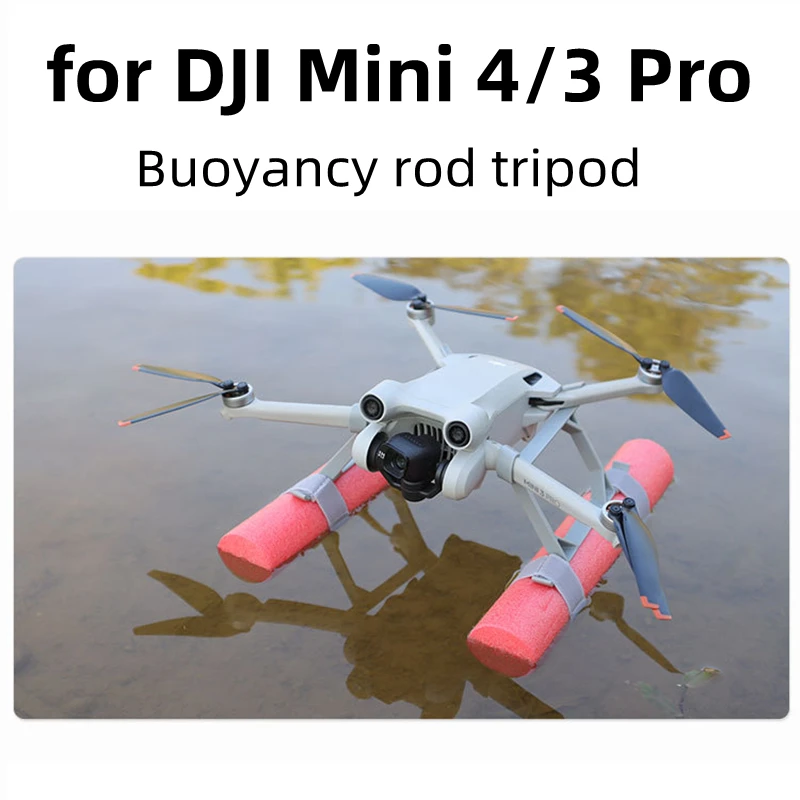 Landing Skid Float Kit Expansion For DJI Mini 4 Pro/Mini 3 PRO/Mini3 Drone Water Landing Gear On Water Training Gear Accessories