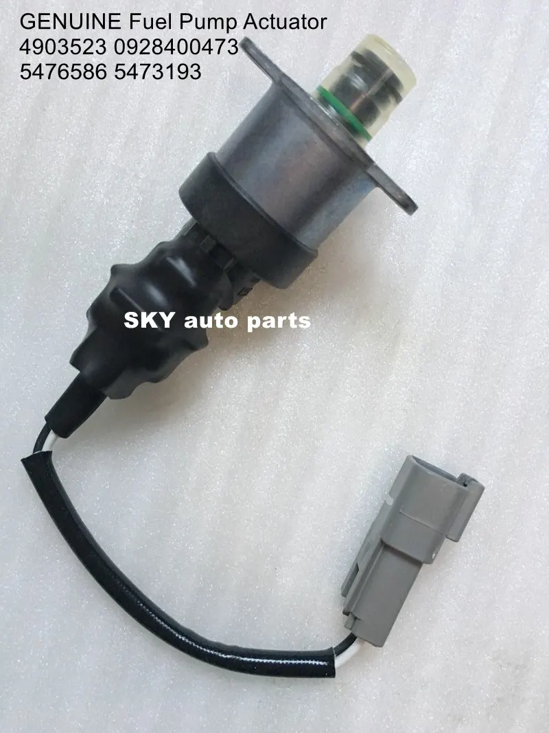 3973228 4954200 5476587 CR Diesel Fuel Pump Actuator 4903523 5476586 5473193 Fuel Metering Solenoid Valve 0928400473