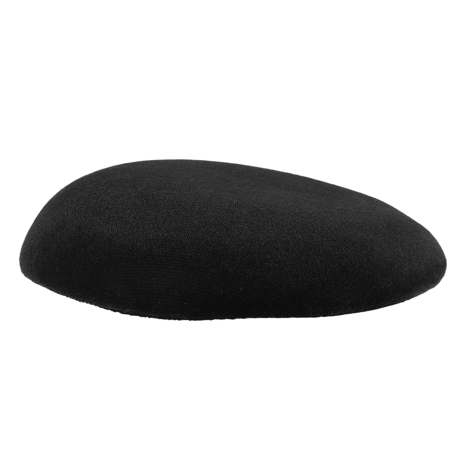 

Black Round Lint Millinery Fascinator Base 6 Inch Mini Beret Hat DIY Craft Material Vintage Tea Party Wedding Headpiece Making