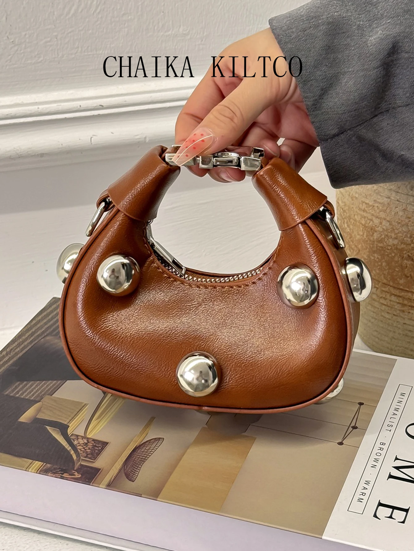 CHAIKA KILTCO 2025 حقيبة كروس نسائية صغيرة عصرية جديدة، حقيبة كتف أنيقة لملابس عصرية وغير رسمية