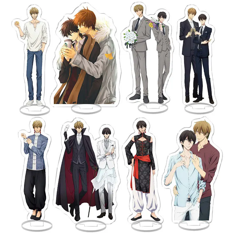 

Dakaretai Otoko 1i Ni Odosarete Imasu Anime Acrylic Stand Model Plate Decoration Desk Figure Display Friends Girls Gift Cartoon