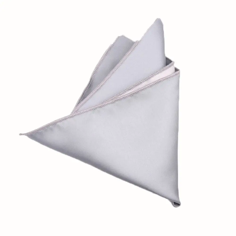 ChimClassic-Serviettes de Poche en Satin Coréen pour Homme et Femme, Accessoires Imbibés de Mouchoir Solide pour Document de Mariage