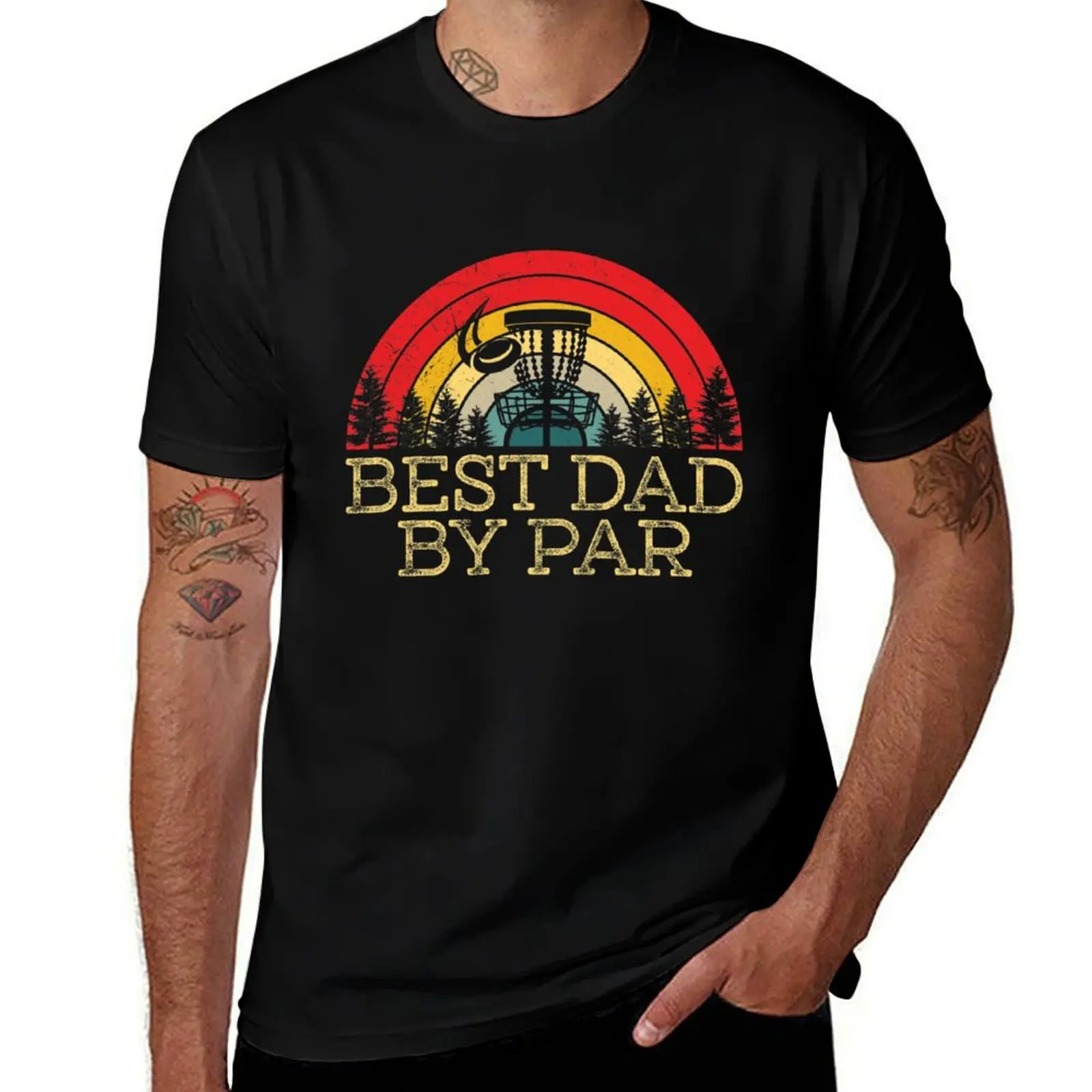 

Best Dad by Par Dad Disc Golf Gift T-Shirt croswit shirt man oversized t shirt anime anime tshirt black t shirts for men