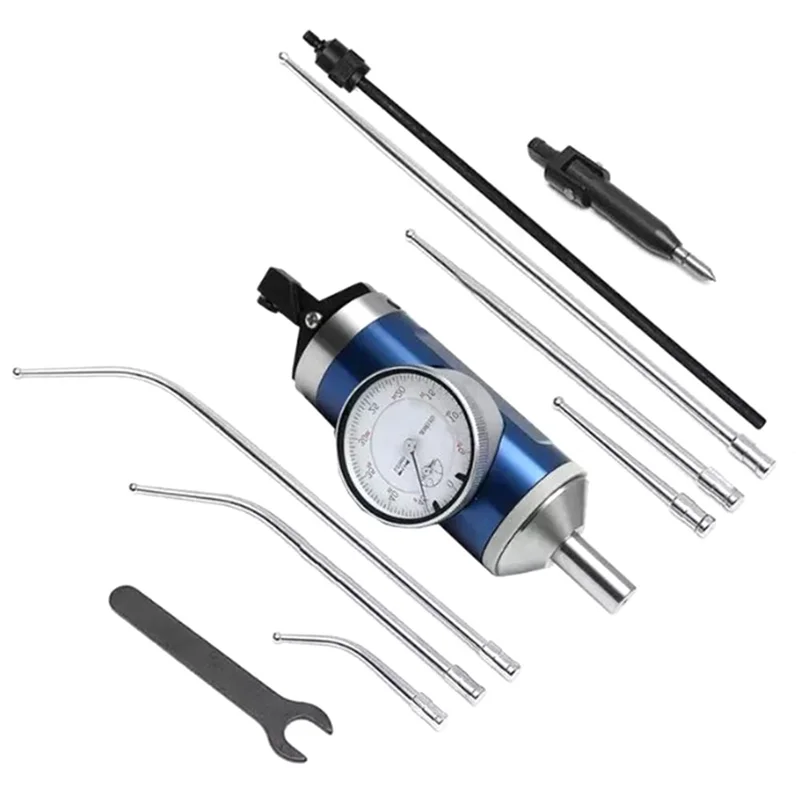 

A20F-0-3Mm 1Set Centering Indicator Coaxial Centering Dial Test Indicator Center Finder Milling Tool 0.01Mm Accuracy -BLUE