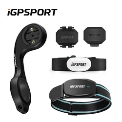 iGPSPORT M80 Bike Computer Mount CAD70 Cadence Sensor SPD70 Speed Sensor HR40 Heart Rate Monitor Bluetooth ANT+ for Cycling