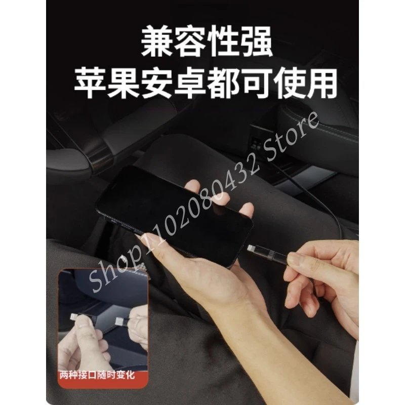 Fast charging expansion dock for BYD Leopard 5 FangChengBao 5 five 2025 2024 Interior Accessories