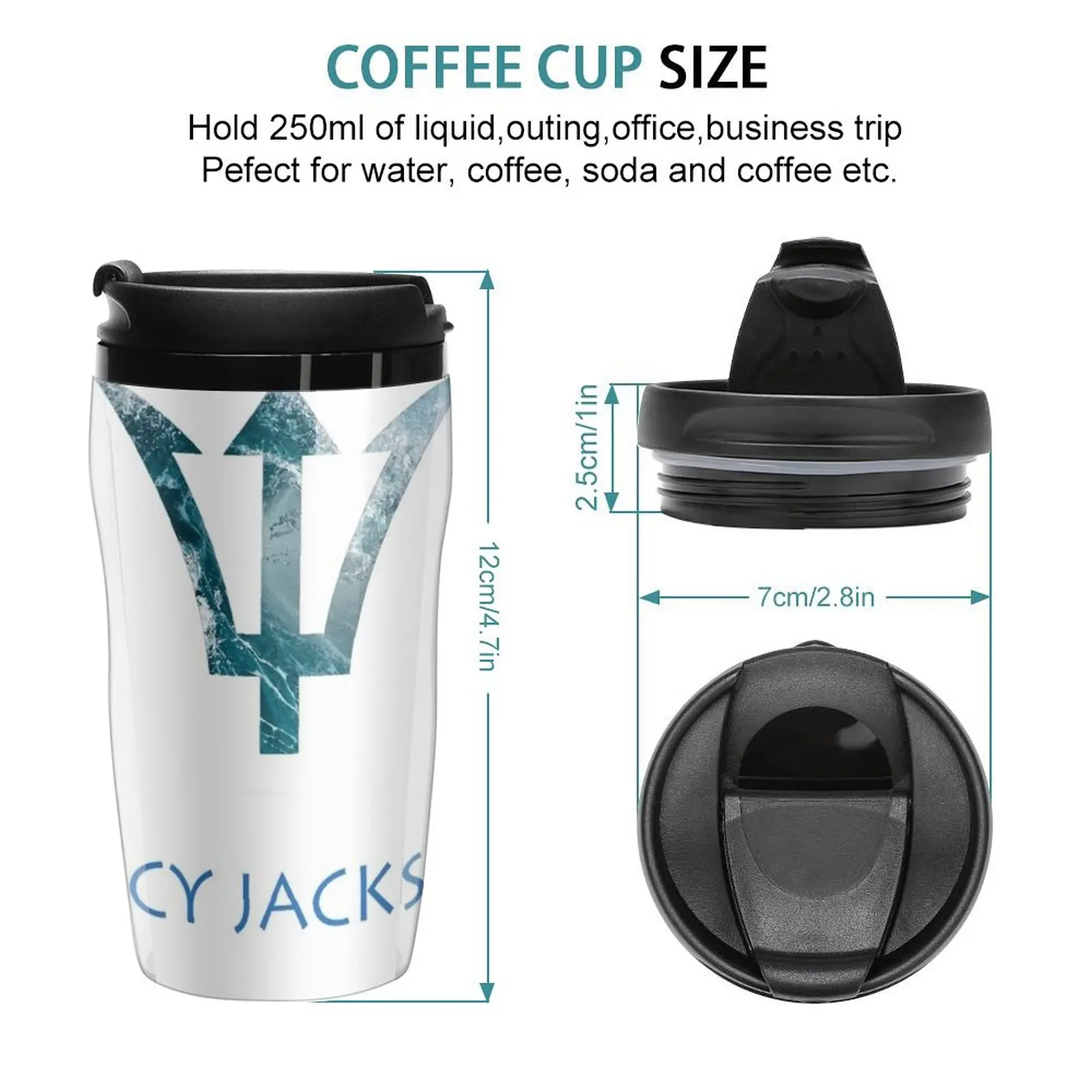 New Percy Jackson- Trident Travel Coffee Mug Coffee Good Teaware Coffee Thermal Cup