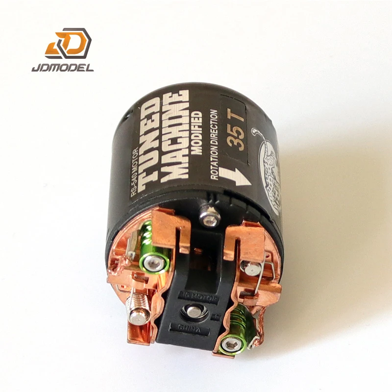 

540 Motor 35T Strong Magnet JDM-55 For 1/14 Tamiya RC Tractor Crawler Off-Road Truck Engineering Toy Model Upgrade Part JDMODEL