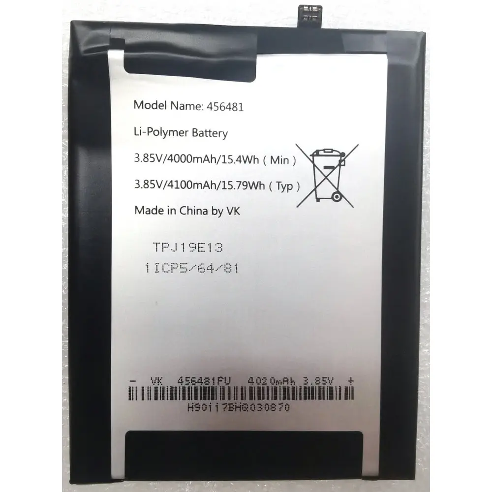 New 456481 Replacement Battery For Wiko X800AS View 2 plus Go TLP18H06 Mobile Phone