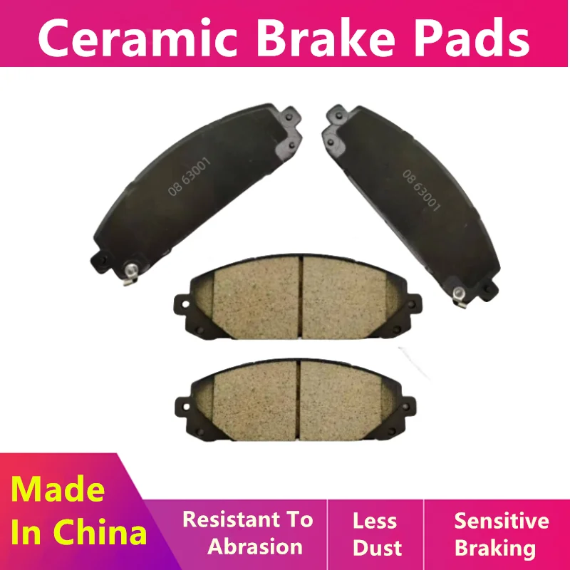 Front/Rear Ceramic Brake Pads For DFM Dongfeng Fengguang Ix7 Ix5 2.0t/2020 2021 2022 2023/Auto Parts