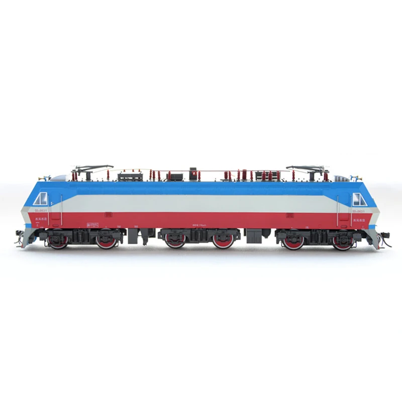 HO 1/87 Train Model Shaoshan 7D SS7D 0631 Electric Locomotive Model King Kong Rail Car Toy