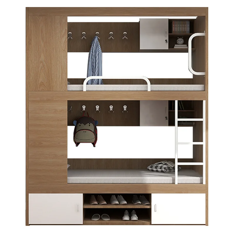 

All-inclusive bunk iron frame bed high and low bed