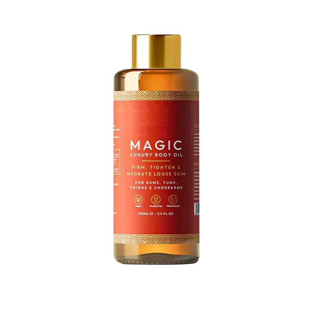 Magic Body Oil, Magic Firming Body Oil, Magic Luxury Body Oil, Magic Body Oil, Plumps, Tightens, Firms and Hydrates Skin, Arms