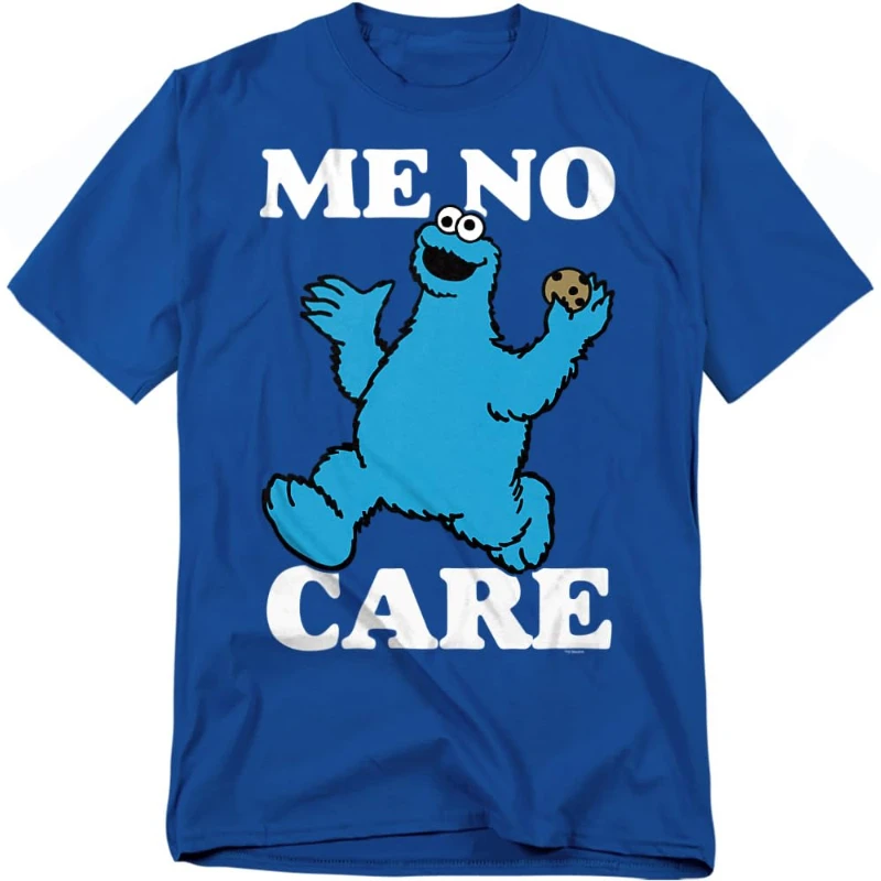 Camiseta Unisex para Adultos del Monstruo de las Galletas de Barrio Sésamo (Tallas S-4XL) y Set de Libro de Cartón para Bebés, Novedad de Verano 2026
