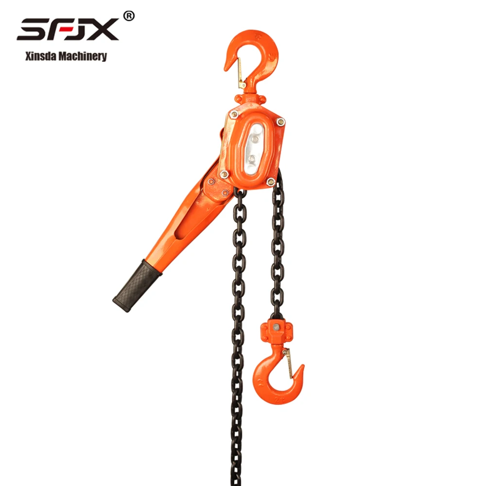 6t Manual lever chain pulley hoist customized hand   block 