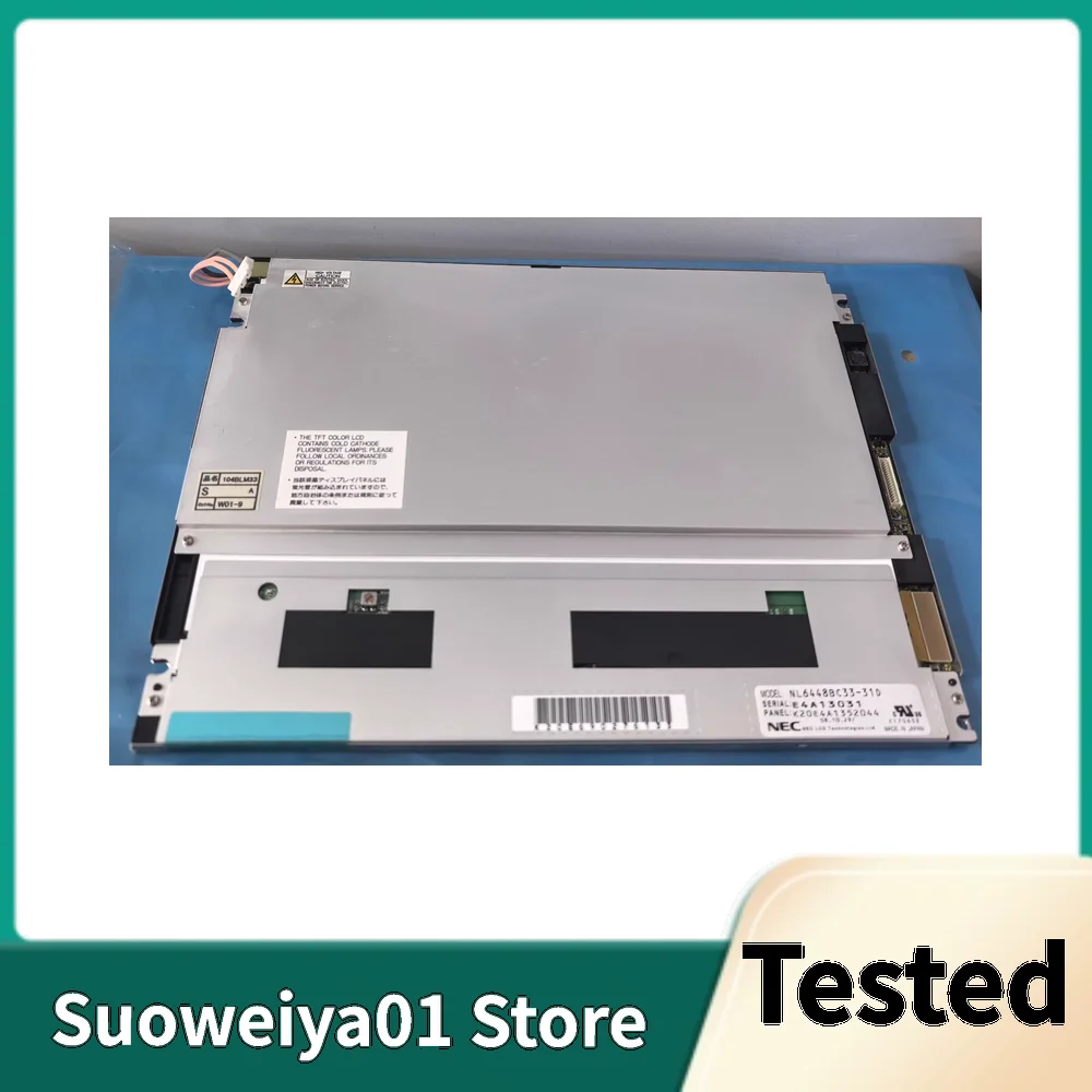 NL6448BC33-31 NL6448BC33-31D Original 10.4 Inch Tested Industrial LCD Screen 640×480