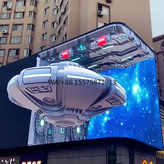 Customized Ultra-Thin Outdoor Full-Color 4K LED Display Screen Customizable Size IP65 Outdoor Display Screen