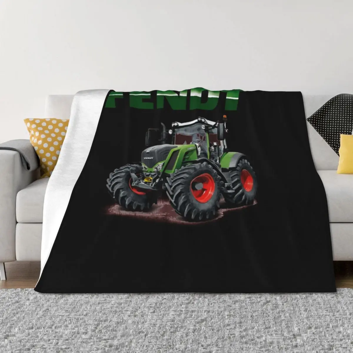 

Fendt German Tractors Throw Blanket Furry Cute Luxury St Blankets