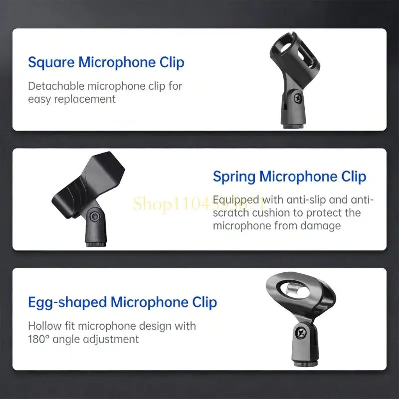 

Best Seller Professional Voice Support With Grip Rubber Base And Extendable Tube For Clear Output