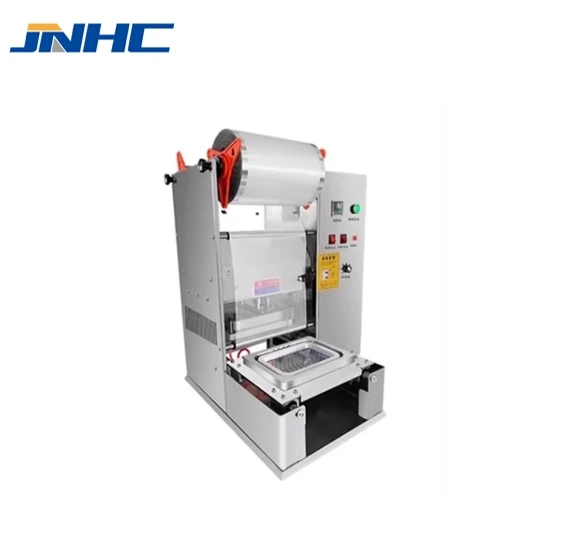 Automatic Fast Food Box Container Sealing Machine Plastic (PP & PVC) For Take-Away Food Packaging