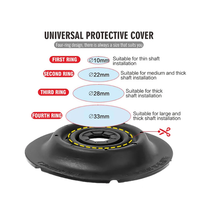 Car Windshield Wiper Hole Protective Cover Leaves Debris Protection Silicone Dustproof Sleeve Auto Wiper Bottom Covers