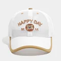 White HAPPY DAY
