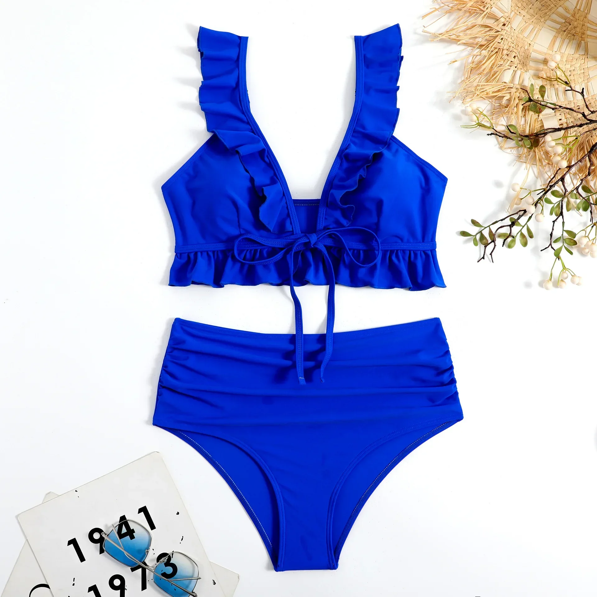 

Fashionable Bikini Swimsuit Cross-Border Separate Design Women's Swimwear Elegant Chic Style from Mainland China