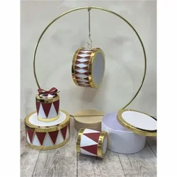 Dan New Christmas Metal cutting dies Paper 3D birthday cake drum box Card Gift Package Scrapbooking Frame Card Craft No Stamps