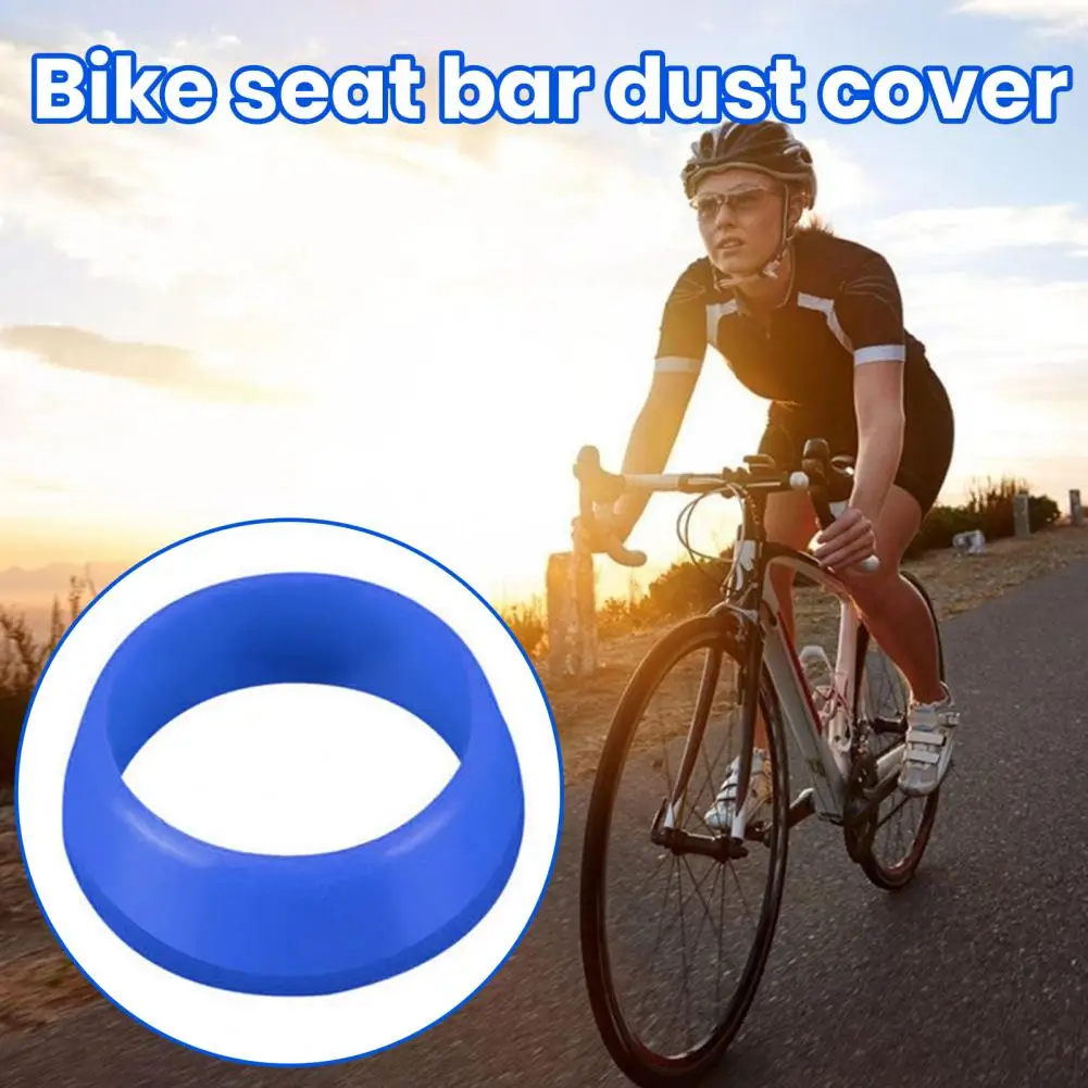 Seatpost Silicon Ring Cycling Equipment Seatpost Dust Cover Compact Dust-proof  Sturdy Bicycle Seat Post Silicone Ring