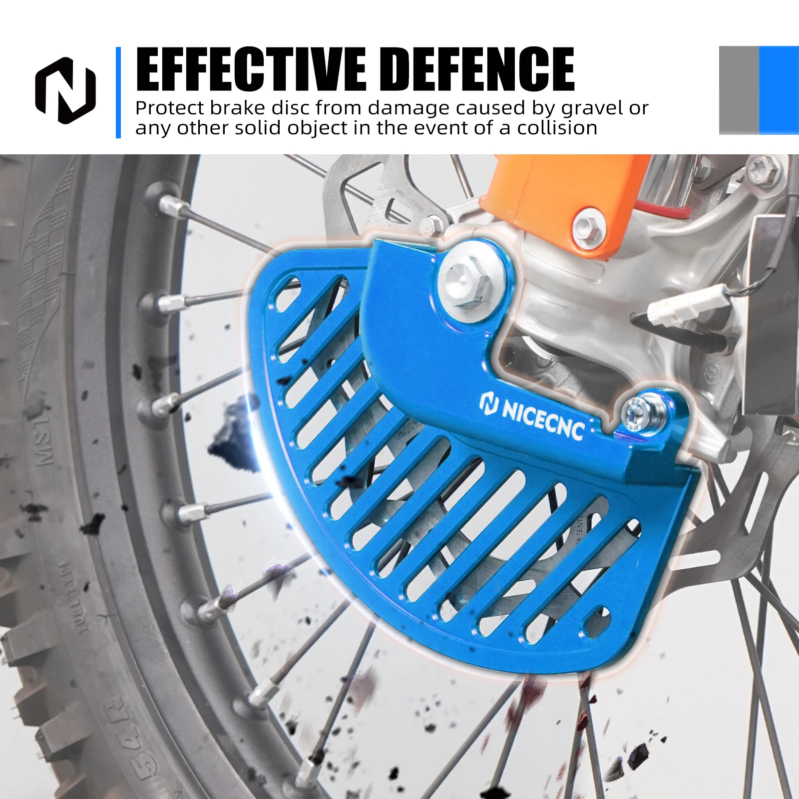 2024 ل شيركو 125 250 300 SE مصنع 250 300 450 500 SE-F SEF مصنع 2021-2024 الجبهة الخلفية قرص فرامل غطاء حماية عدة الألومنيوم #3