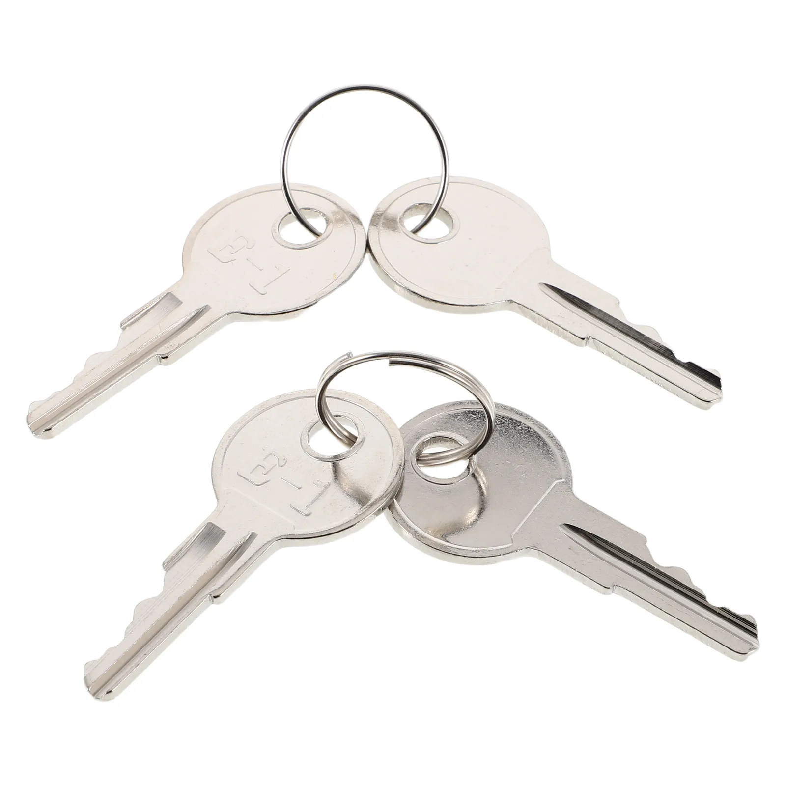 

4pcs Golf Cart Keys Metal Ignition Accessories for Electric Golf Cars Universal Replacement Locks Starter