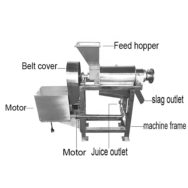 industrial juicer cold pressed juicer extractor machine