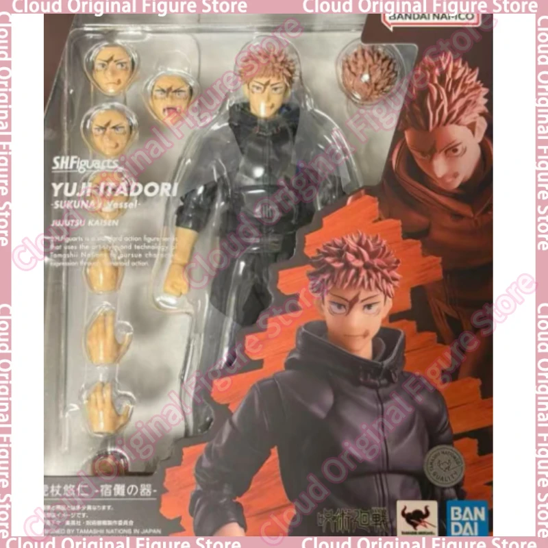 

In Stock 1000% Original BANDAI S.H.Figuarts Jujutsu Kaisen Itadori Yuji Pvc 15cm Anime Figures Collectible Model Toys