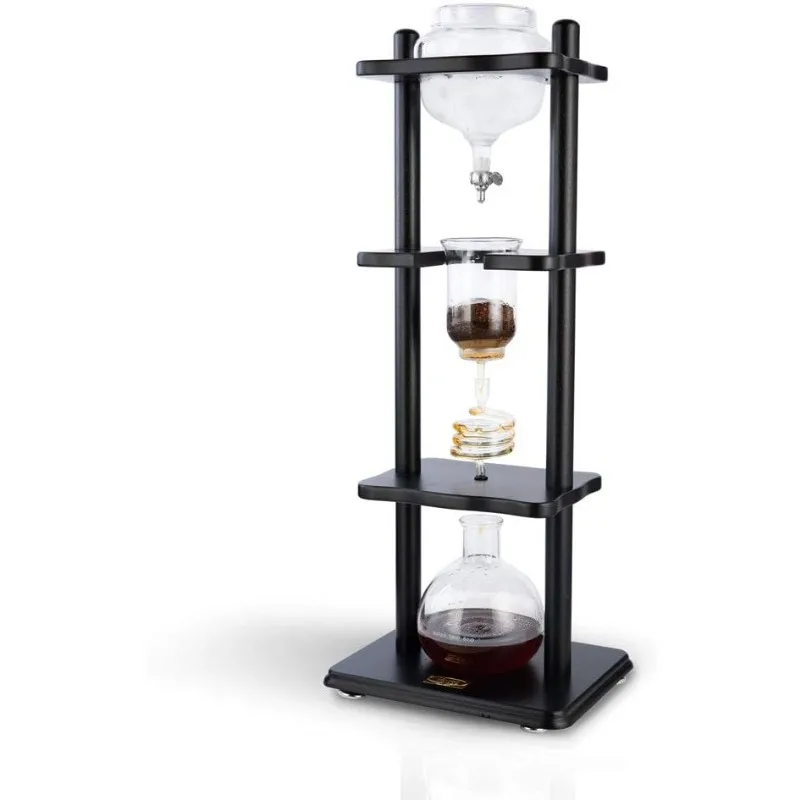 

Yama Cold Brew Maker I Ice Coffee Machine With Slow Drip Technology I Makes 6-8 cups(32oz),Large Capacity Cold Brew Coffee Tower