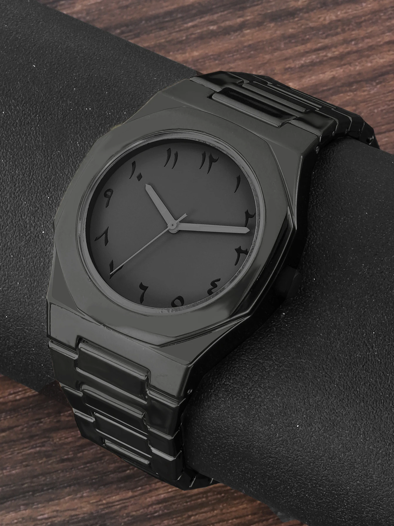 Set orologio da uomo al quarzo e bracciale, collana, anello, adatto per la versatilità quotidiana, regali di compleanno, non include la scatola