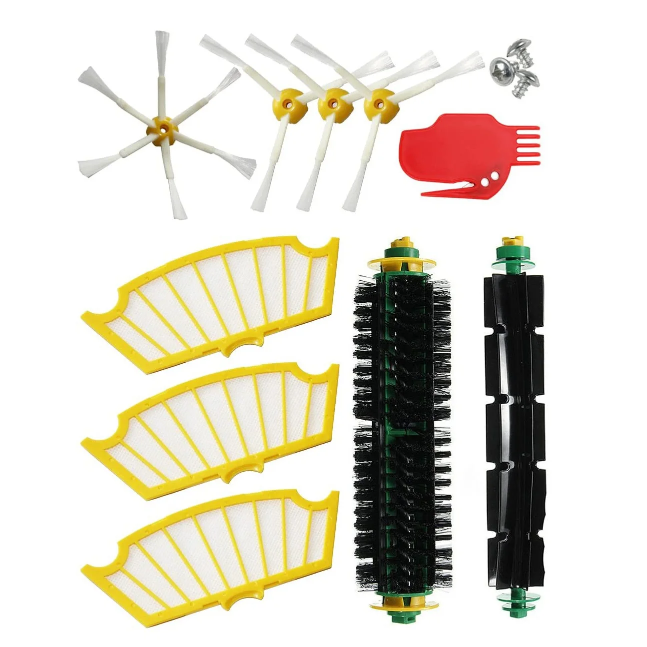 Kit de repuesto para Roomba 500 505 521 510 530 531 532 534 535 545 550 555 560 562 564 570 570 571 575 580 581 585 595