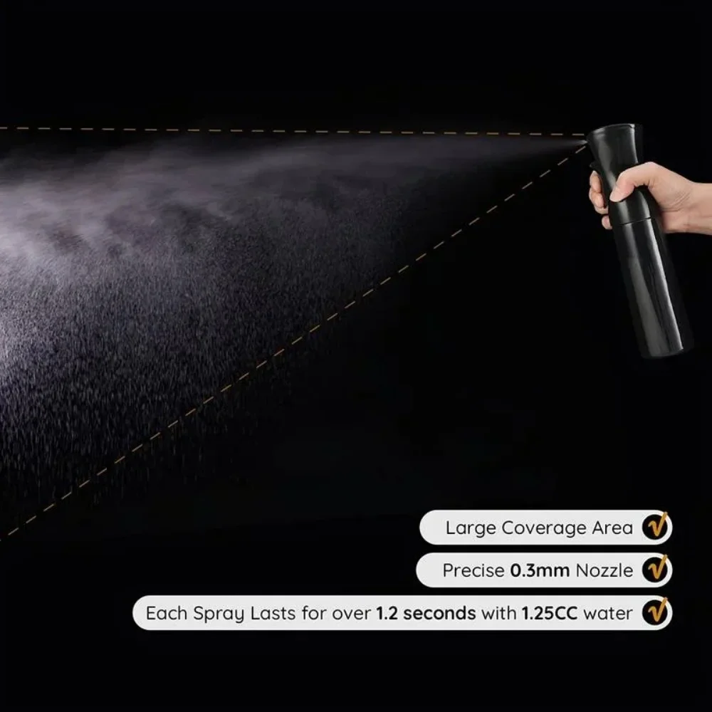 Hair Salon Hairdressing Spray Bottle High Pressure Sprayer Continuous Atomization Water Flower Disinfection Beauty Hair CareTool