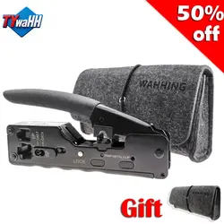 Network Tools Crimper RJ45 Tools Crimping RJ45 kit For Cat7 Cat6 Cat5e Plugs rj45 Connector Cables Multifunctio Crimp Metal Clip