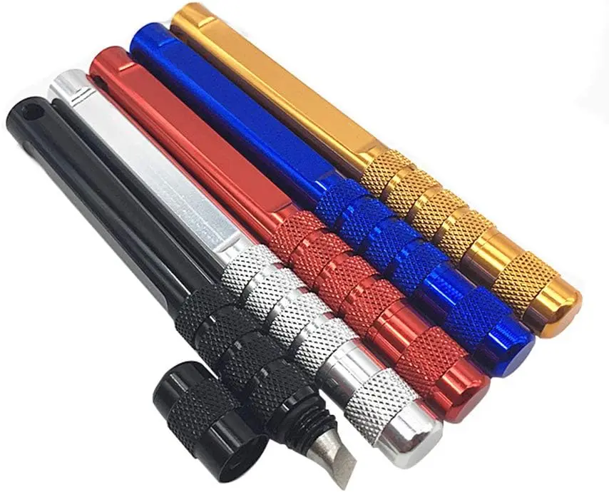 Golf Club Groove Sharpener Re-Grooving Tool and Cleaner for Wedges & Irons