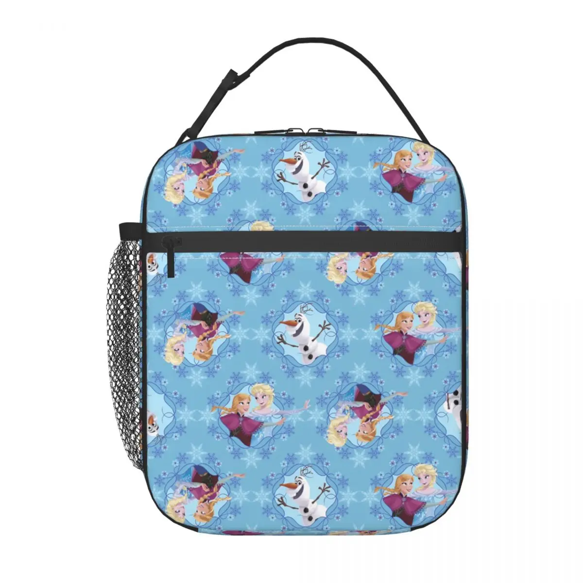 

Custom F-Frozenes Anime Insulated Lunch Bags for Women Manga Portable Cooler Thermal Food Lunch Box Outdoor Camping Travel