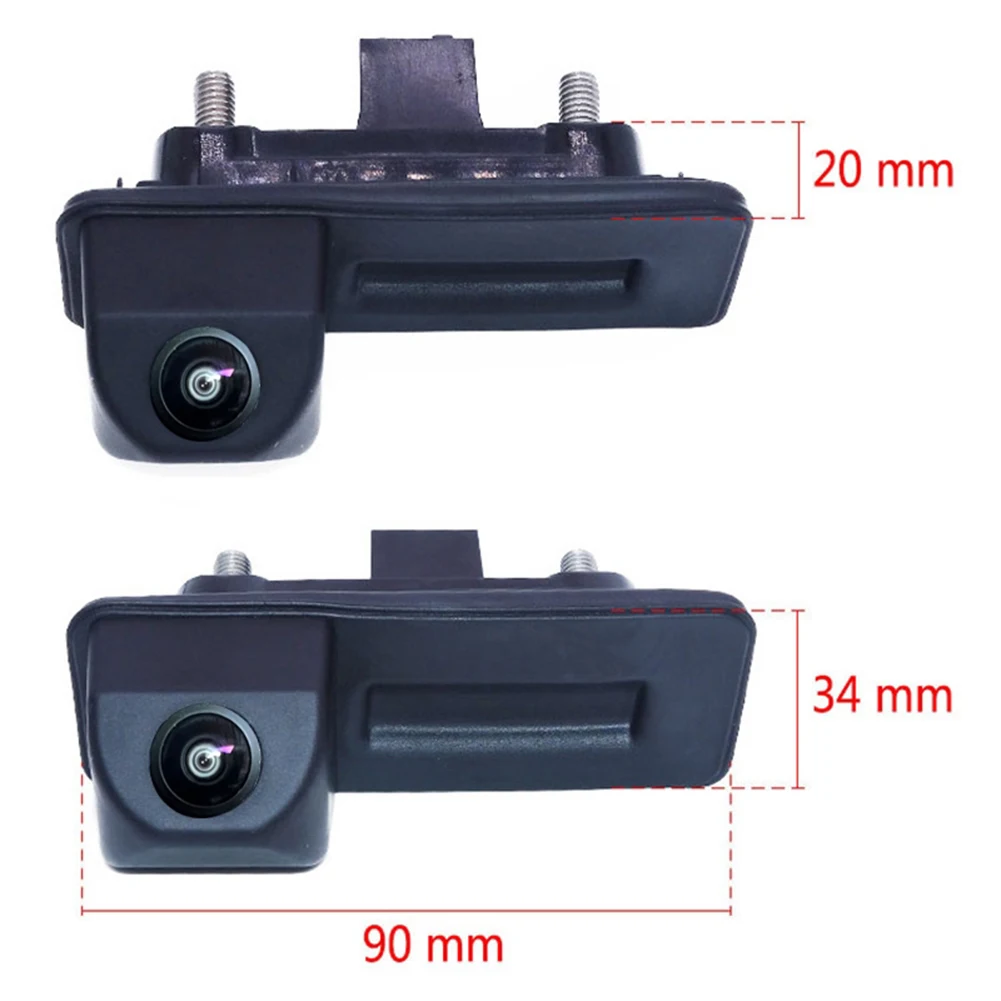 for ccd Trunk Handle Reversing Camera for Skoda for fabia MK2 Superb MK2 Octavia for a5 for a7 (2008 2014) with NTSC/PAL for tv