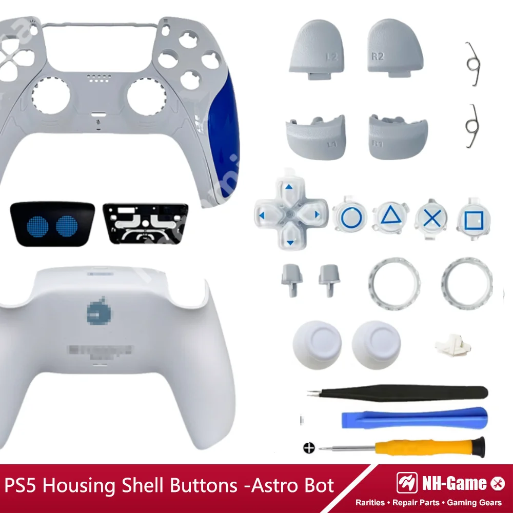 Replacement Housing Shell For PS5 Controller BDM- 020 Customized Color Front Plates Back Case Touchpad Cover L1L2 R1R2 Button