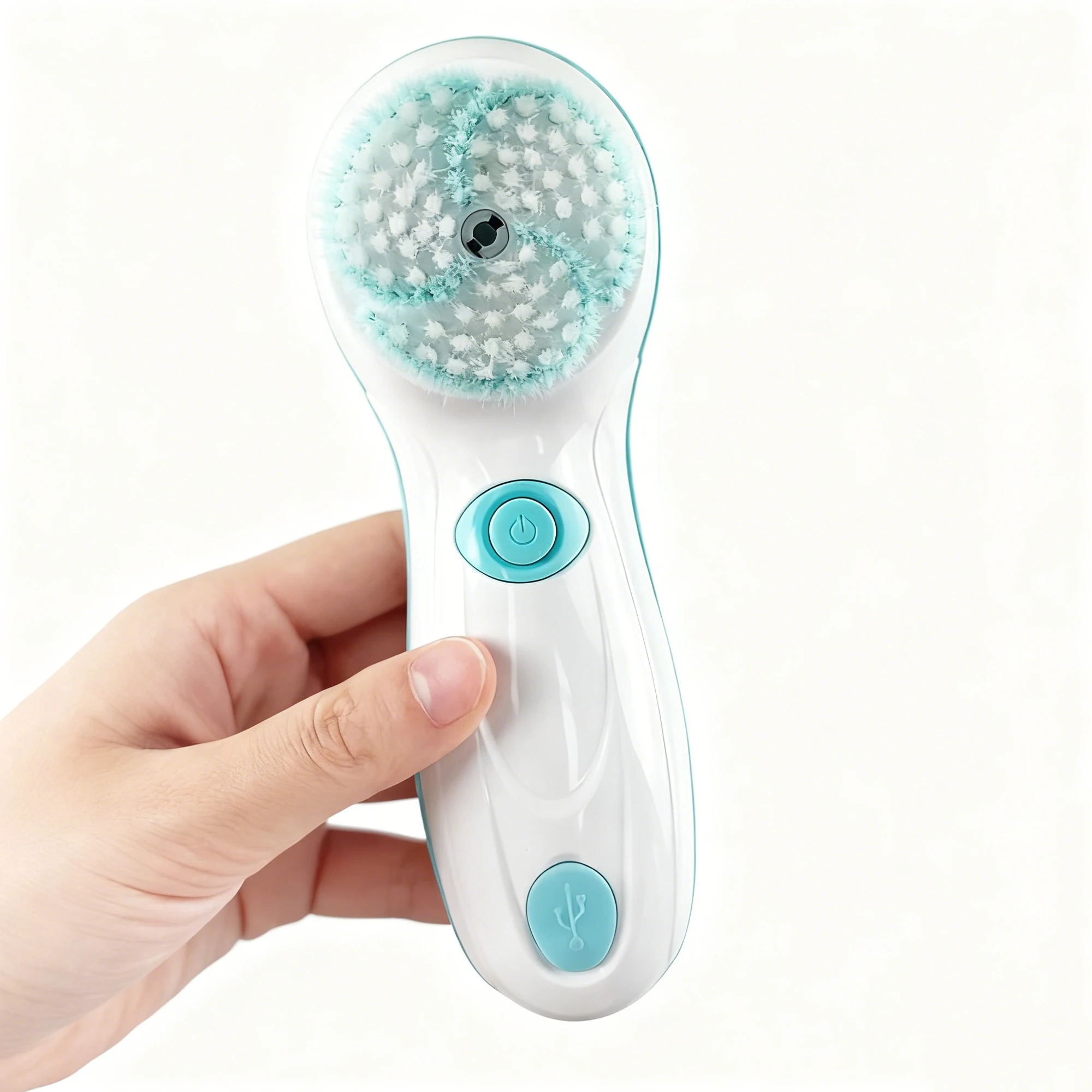 فرشاة تنظيف الوجه 4 في 1، منظف الوجه الكهربائي، ماكينة غسيل سبا للعناية بالبشرة، مدلك تنظيف الرؤوس السوداء #2