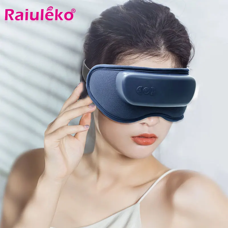 

Eye Massager Smart Airbag Vibration Eye Care Instrument Hot Compress Bluetooth Music Relaxing Eye Massage Fatigue Relief